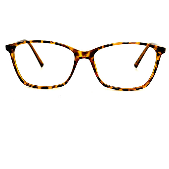BCBGMAXAZRIA Yellow Tortoise Eyeglasses Frame 54-15-135mm H13679